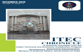 ITEC Chronicle A quarterly newsletter from Indian Technical and Economic Cooperation
