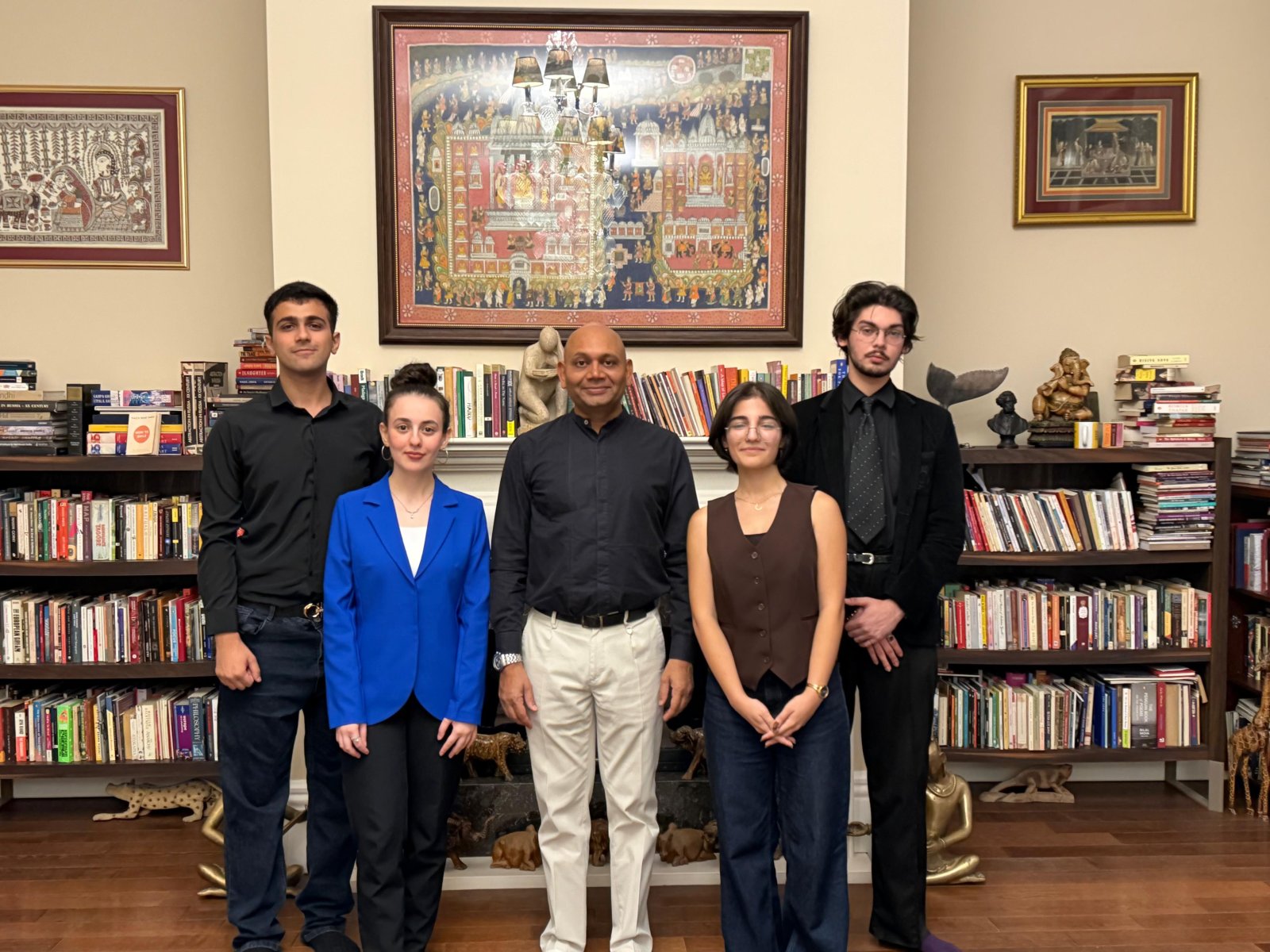 Ambassador  met the Chairman and student members of the Writers’ Club of Azerbaijan University of Languages-20.09.2026