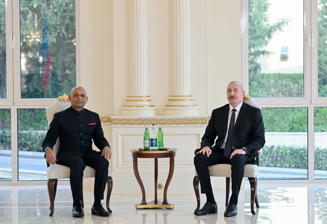 Ambassador presents his credentials to H.E Ilham aliyev, President of Azerbaijan-16.10.2026
