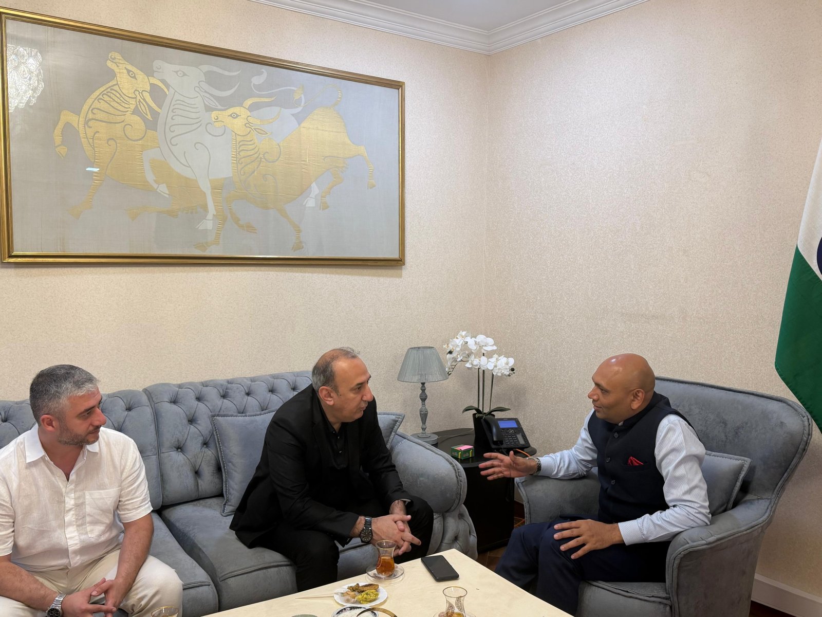 Ambassadors interaction with key functionaries of prominent Ayurveda and wellbeing resorts in Azerbaijan-23.09.2026