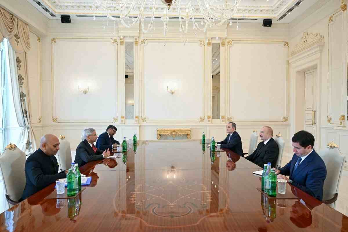 Dr S. Jaishankar, Honble External Affairs Minister of India holds high level discussions with H.E Mr. Ilham Aliyev, the President of Azerbaijan-23.10.2026
