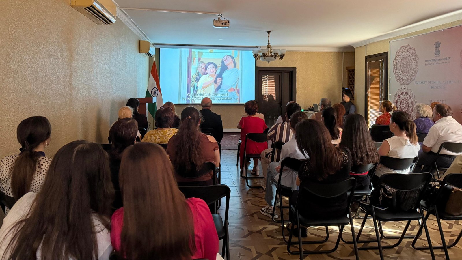 Embassy of India Screens ‘Seeta Aur Geeta’ under Bharat Filmotsav – Baku Evenings  Baku