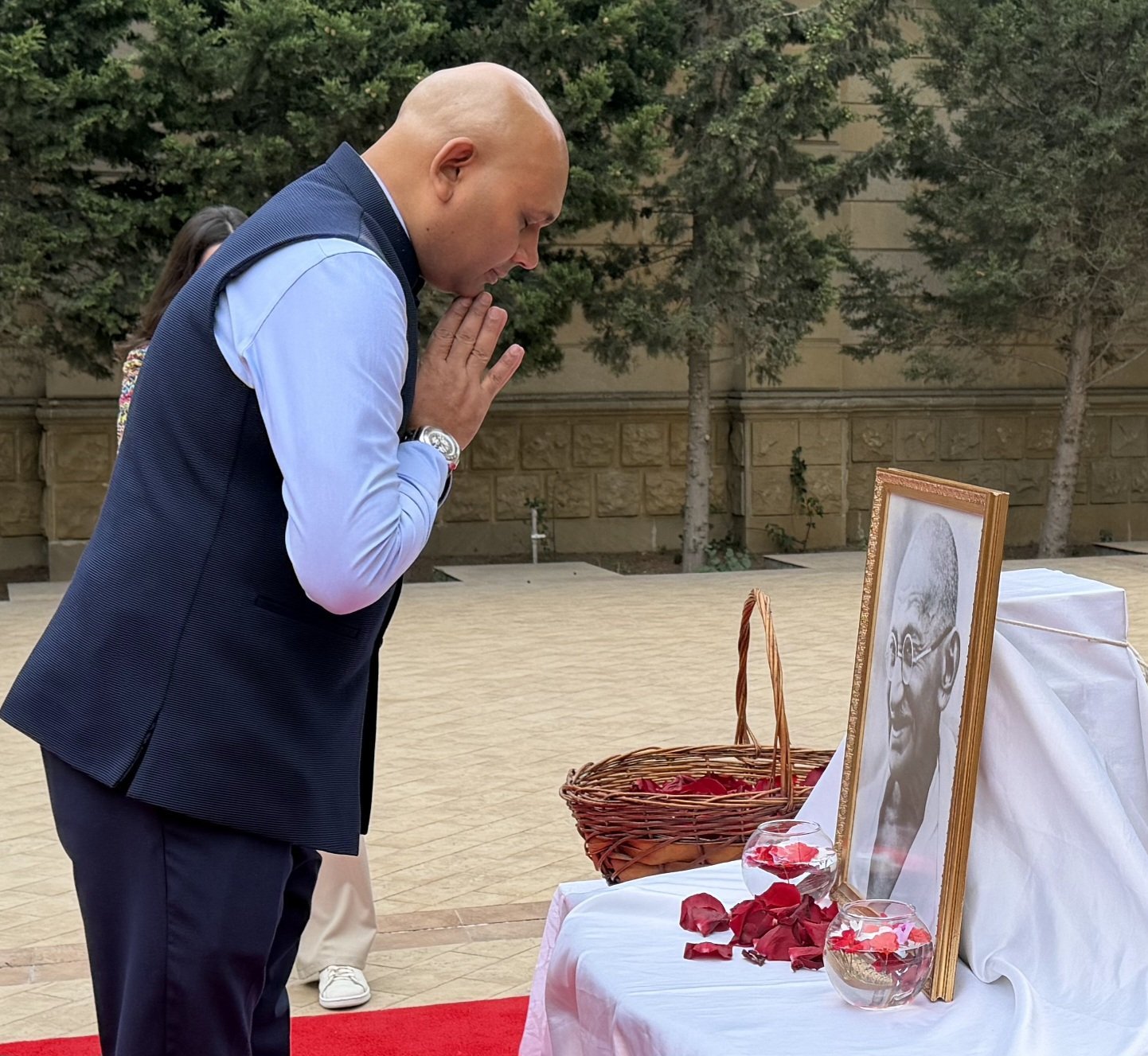 World needs to pay heed to Mahatma Gandhi’s message of non-violence, says Ambassador Abhay Kumar on Gandhi Jayanti and International Day of Non-Violence