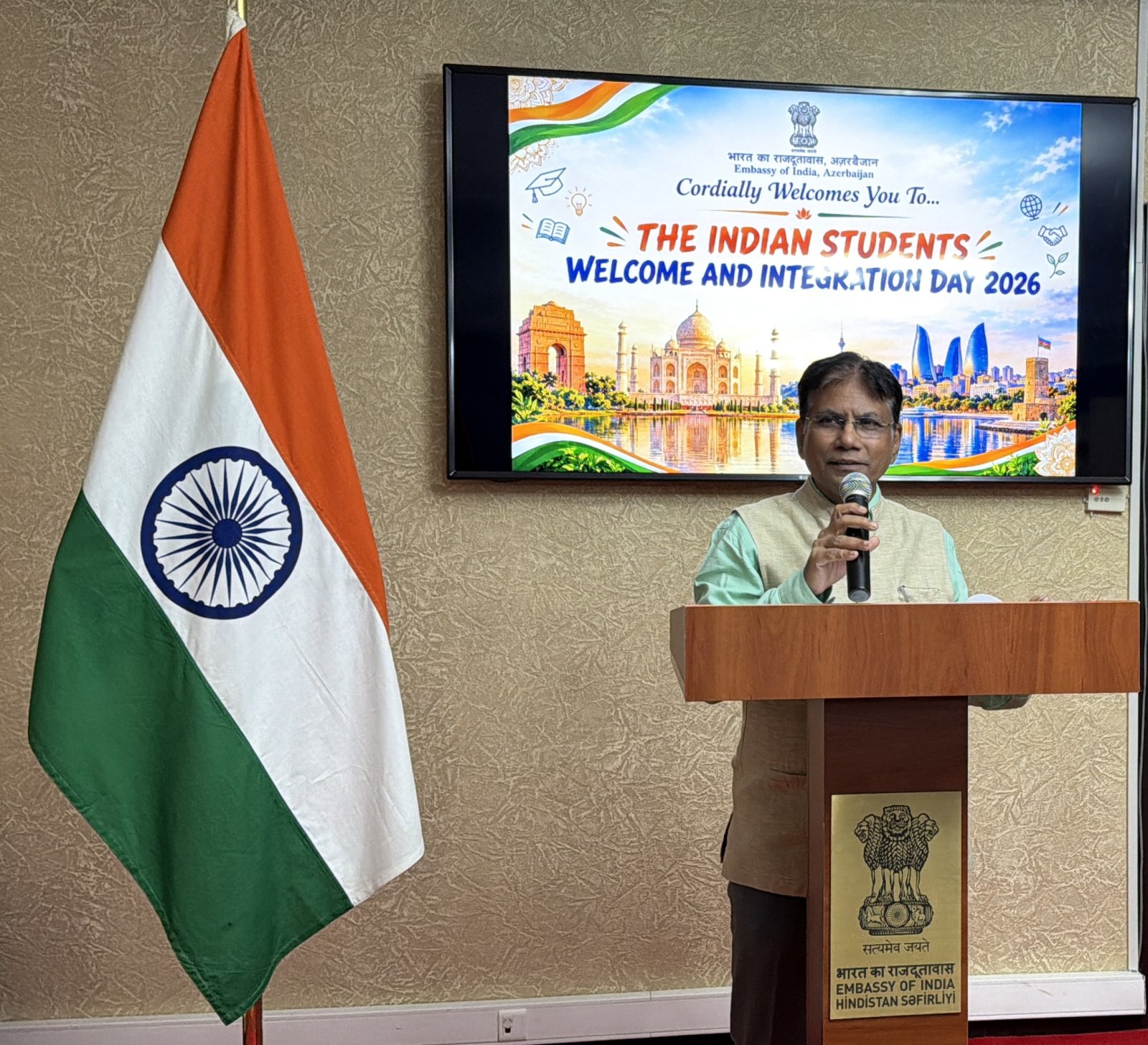 Embassy of India in Azerbaijan Organises Welcome and Integration Event for Indian Students