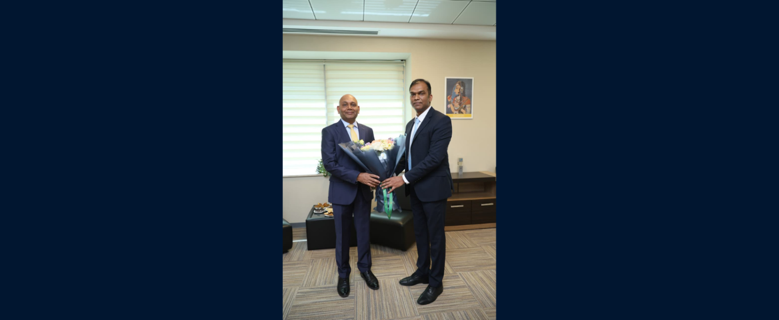 Ambassador meets head of Azerbaijan branch of ONGC Videsh