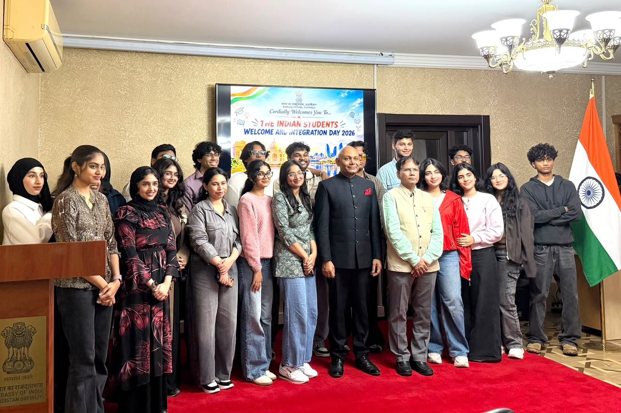 Embassy of India in Azerbaijan Organises Welcome and Integration Event for Indian Students