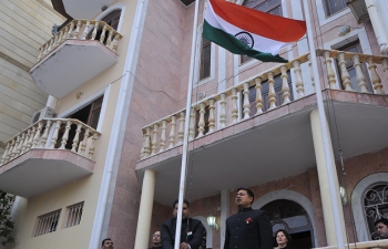 Flag Hoisting Ceremony on the occasion of the 67th Republic Day of India