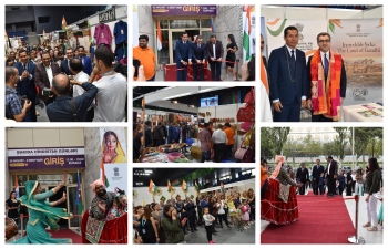 Best of India- 6th edition of Biggest Exclusive Indian Product Trade Show- is being organized at Baku Sport Hall near Carpet Museum Baku from 30 August 2019 till 08 September 2019 from 1100 hrs to 1900 hrs .