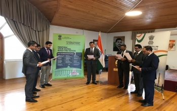 Constitution Day was celebrated by the Embassy of India, Baku