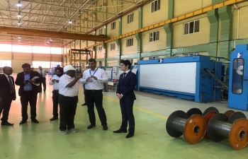 Embassy of India, Baku along with Business Delegation led by FIEO and PHD Chamber Of Commerce and Industry visited Sumgayit Chemical Industry Park 