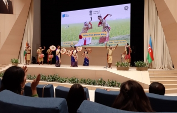 Folk Dance performance from Bihu Dance Group
