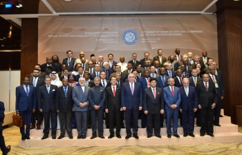 Family photo at the NAM Ministerial Meeting at Baku on 23 Oct 2019
