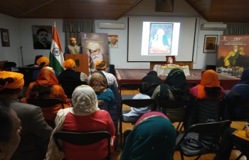 #GuruNanak550 celebrated by Embassy amidst good congregation. 