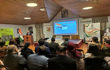 As part of the series of events on "Constitution Day and Campaign on  Citizens' Duties" , Embassy of India in Baku organized a Talk on Fundamental Duties.