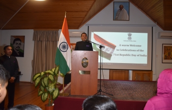 Embassy of India in Baku celebrates 71st Republic Day of India