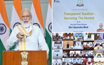 PM launches platform for “Transparent Taxation – Honouring the Honest”