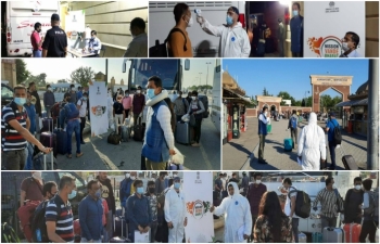 Embassy assisted in repatriating 66 Indian nationals in Azerbaijan to Delhi via Georgia by AI 1956 on 30 June under Vande Bharat Mission