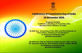 Celebration of #Constitution Day  of India