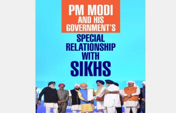 Hon'ble Prime Minister and Government's Special Relationship with Sikhs