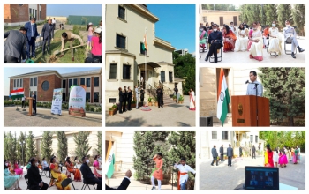 #AmritMahotsav:- Embassy of India, Baku celebrated #75thIndependenceDay