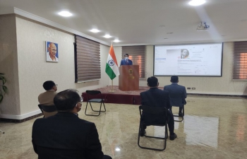 Commemorating #MahaparinirvanDiwas,   documentaries #Panchtirth &  #Mooknayak were screened in hybrid mode in Embassy premise & through Embassy FB page @indiainazerbaijan 