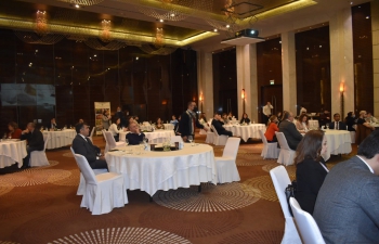 Embassy of India, Baku celebrated National Tourism Day as part of the 73rd Republic Day of India and 75 years of India’s Independence – Azadi KaAmrit Mahotsav on 25 January 2022. The event was held in a hybrid mode and was attended by over 60 prominent personalities in the field of tourism and hospitality industry, medical professionals and representatives of the media.