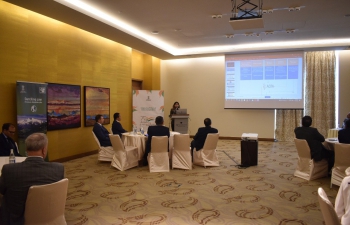 The Embassy of India in Baku, in association with the Agricultural and Processed Food Products Export Development Authority (APEDA), India organized a Business Webinar followed by B2B interactions on Cut Flowers, Foliage, Planting Material, Orchids, Seeds, Vegan, Meat, Rice and Tea Products on 25th May 2022. The event was attended by approx. 65 participants, including representatives from the relevant Government Authorities of Republic of Azerbaijan, APEDA, Embassy of India, Media and major exporters and importer from India and Azerbaijan.