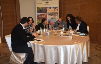 The Embassy of India in Baku organized a B2B meeting on India-Azerbaijan Cooperation in Tiles sector on 18 October 2022 with the participation of an Indian delegation comprising four companies and about 15 representatives of major Azerbaijani companies and business support organizations, including AZPROMO. Companies from both countries gathered in JW Marriott Absheron Baku in order to explore the potential for business cooperation in tiles sector.