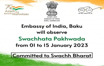 Observation of Swachhata Pakhwada from 01 to 15 January 2023.