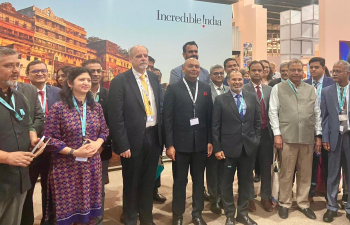 Inauguration of India Pavilion at 13th World Urban Forum (WUF13) in Baku.